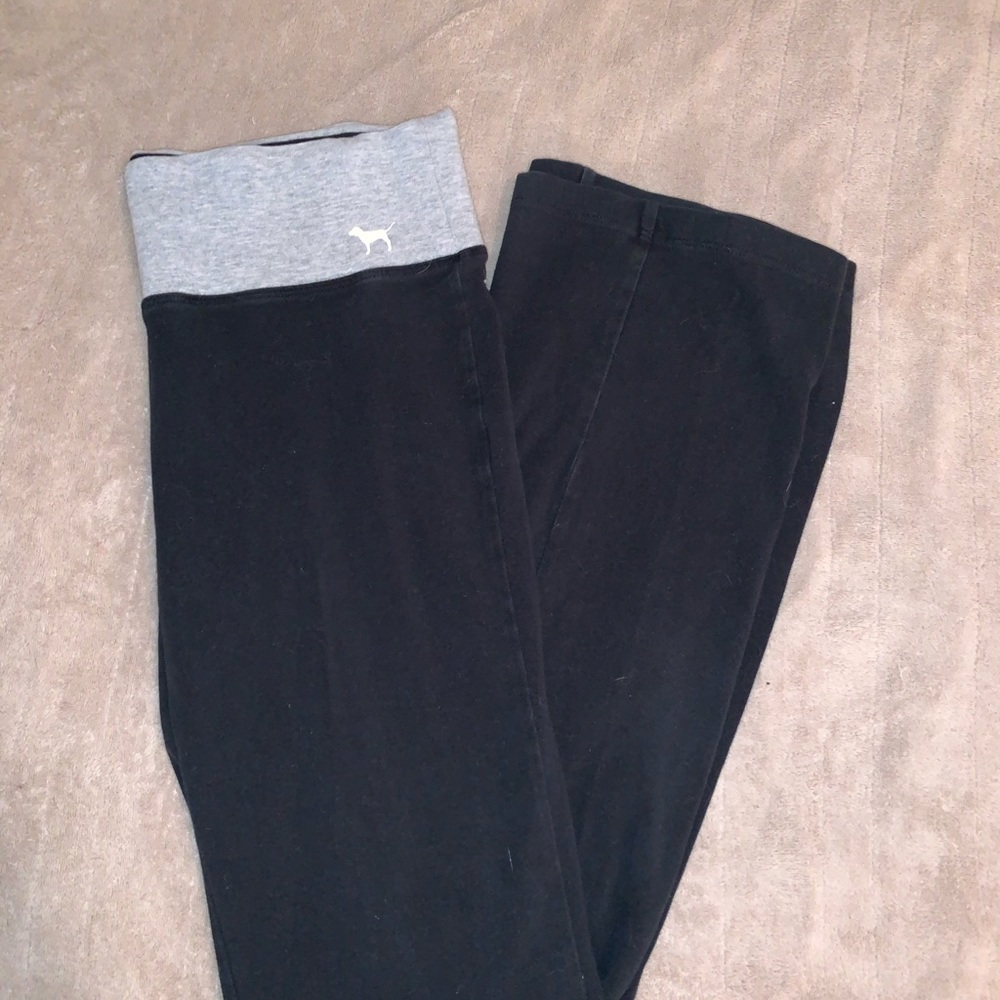 XS pink leggings, full length